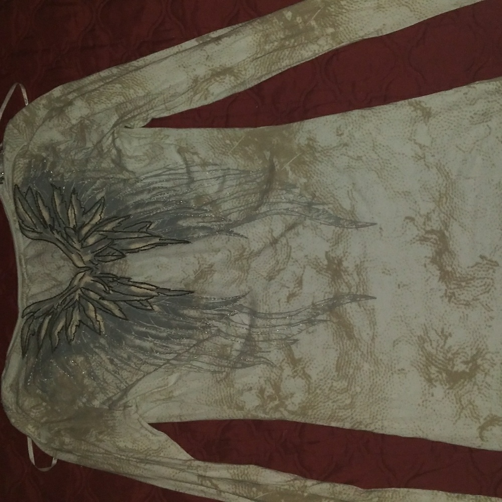 Long sleeve miss me shirt like new condition